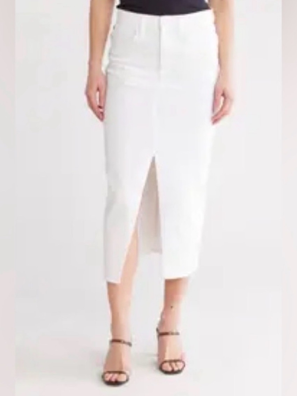 Hudson Jeans White Denim Skirt size 28